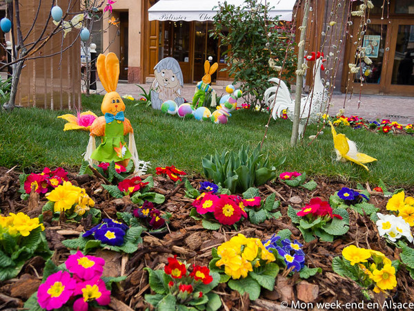Les décorations de Pâques à Colmar